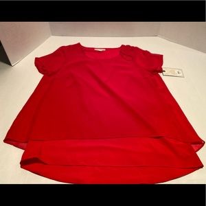 NWT Women’s Dana Buchman Double Layer Blouse